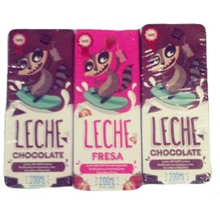 Leche Saborizada en Caja Chocolate y Fresa Latti 1 200 ml