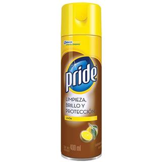 Limpiador de Maderas Limón, Limpieza, Brillo y Protección Pride  400 ml