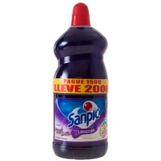 Limpiador Líquido Antibacterial con Aroma a Lavanda Oferta Sanpic 2 000 ml