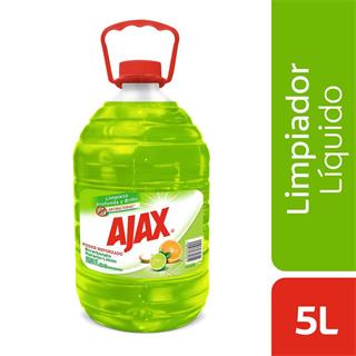 Limpiador Líquido con Bicarbonato con Aroma Cítrico Ajax 5 000 ml