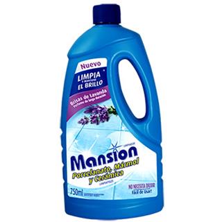 Limpiador Líquido para Porcelanato, Mármol y Cerámica Brisas de Lavanda Mansión  750 ml