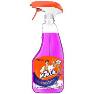 Limpiavidrios en Espray Campos de Lavanda Mr. Músculo  500 ml