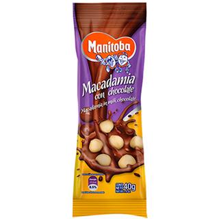 Macadamias con Chocolate Manitoba  40 g