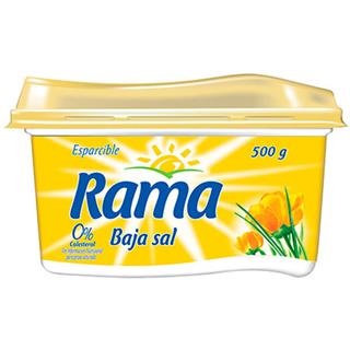 Mantequilla con Sal Baja Sal Rama  500 g