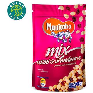 Maní con Arándanos Deshidratados Manitoba  200 g