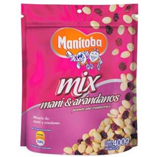 Maní con Arándanos Deshidratados Manitoba  400 g