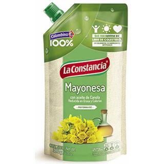 Mayonesa Dietética Aceite de Canola La Constancia  380 g
