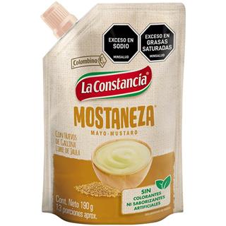 Mayonesa y Mostaza La Constancia  190 g