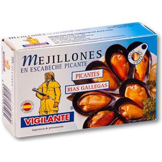 Mejillones en Lata Picantes Vigilante  115 g