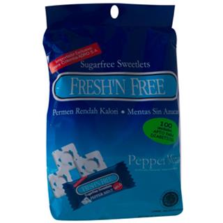 Menta Dura Dietético Pepper Mint Fresh'n Free  100 g