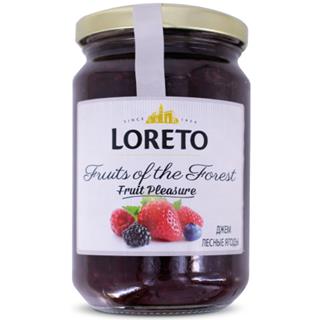Mermelada de Frutos Rojos Frutos del Bosque Loreto  355 g