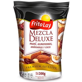 Mezcla de Nueces y Frutas Secas Maní, Almendras, Arándanos y Coco Frito Lay  200 g