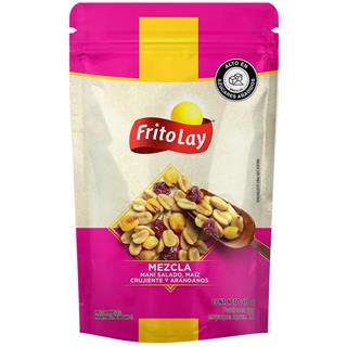 Mezcla de Nueces y Frutas Secas Maní Salado, Maíz Tostado y Arándanos Frito Lay  370 g