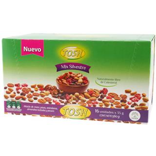 Mezcla de Nueces y Frutas Secas Silvestre Tosh  560 g