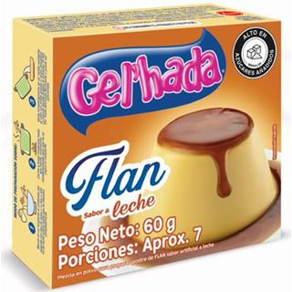 Mezcla para Flan Leche Gel'hada  60 g