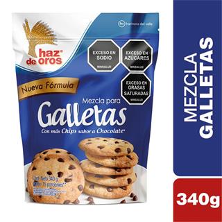 Mezcla para Galletas Chips de Chocolate haz de oros  340 g