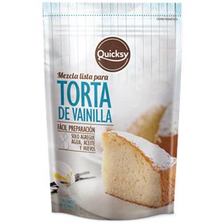 Mezcla para Torta con Sabor a Vainilla Quicksy  400 g