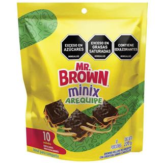 Mini Brownies Rellenos Arequipe Mr. Brown  220 g