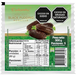 Morcilla Coctel Colanta  300 g