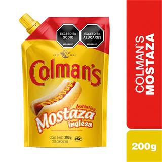 Mostaza Inglesa en Doypack Colmans  200 g