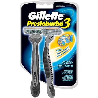 Máquina para Afeitar de 3 Hojas Gillette  2 unidades