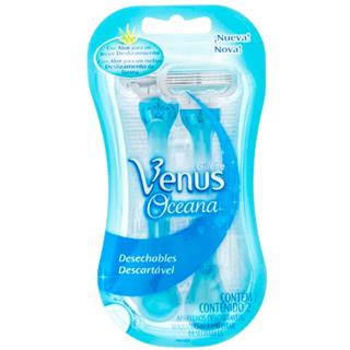 Máquina para Afeitar de 3 Hojas Simply, Oceana Venus  2 unidades