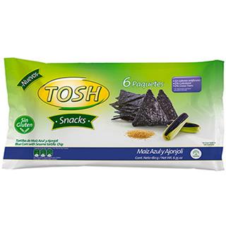 Nachos Maíz Azul, Ajonjolí Tosh  180 g