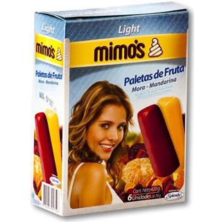 Paleta Dietética Mora y Mandarina Mimo's  420 g