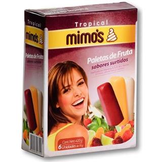 Paleta Sabores Surtidos Mimo's  420 g