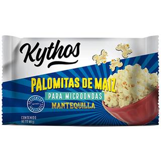 Palomitas de Maíz para Microondas con Sabor a Mantequilla Kythos  85 g