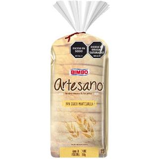 Pan Artesanal Tajado con Mantequilla Artesano  500 g