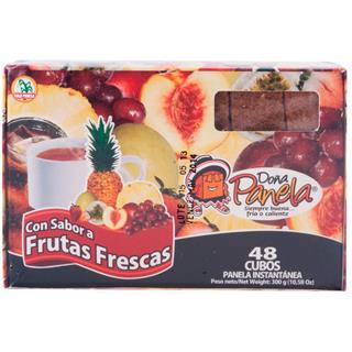 Panela Instantánea Cubos, Frutas Frescas Doña Panela  300 g