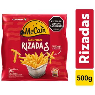 Papas a la Francesa Congeladas Rizadas McCain  500 g