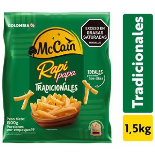 Papas a la Francesa Congeladas Tradicionales Rapipapa 1 500 g