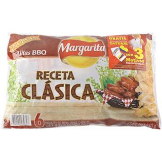 Papas Fritas BBQ Alitas, Receta Clásica Margarita  240 g