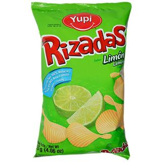 Papas Fritas de Limón Onduladas Rizadas  115 g