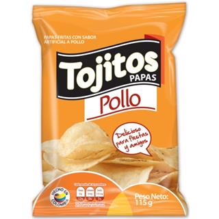 Papas Fritas de Pollo Tojitos  115 g