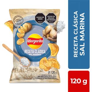 Papas Fritas Naturales Receta Clásica Margarita  120 g