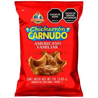 Pasabocas de Chicharrón Carnudo La Victoria  110 g