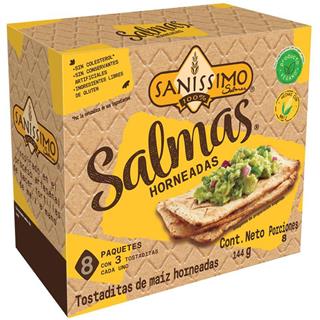 Pasabocas de Maíz Tostaditas Sanissimo  140 g