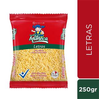 Pasta en Letras Pastas La Muñeca  250 g