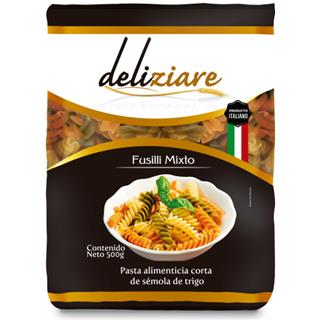 Pasta en Tornillos Fusilli Deliziare  500 g