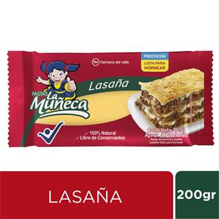 Pasta para Lasaña Pastas La Muñeca  200 g