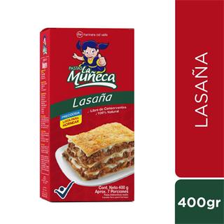 Pasta para Lasaña Pastas La Muñeca  400 g