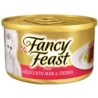 Paté para Gatos Selección Mar & Tierra Fancy Feast  85 g