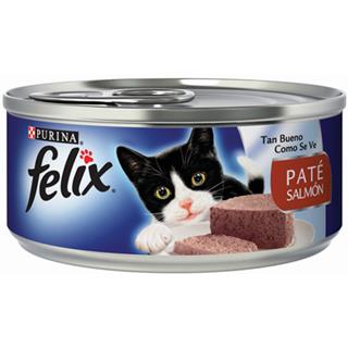 Paté para Gatos Salmón Felix  156 g