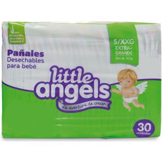 Pañales Etapa 5 Little Angels  30 unidades