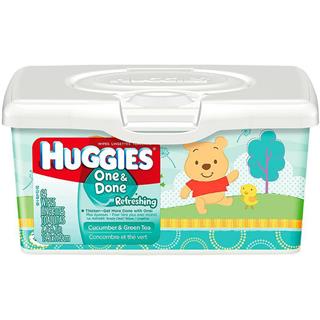 Paños Húmedos para Bebé One & Done Huggies  64 unidades