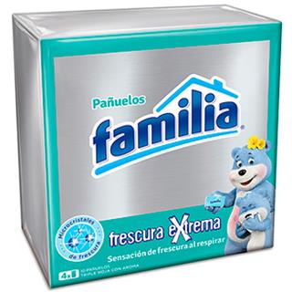 Pañuelos Faciales Frescura Extrema Familia  40 unidades