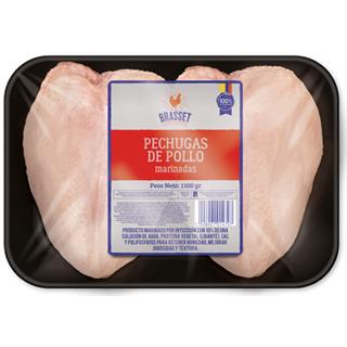 Pechuga de Pollo Marinada Brasset  1.1 kg